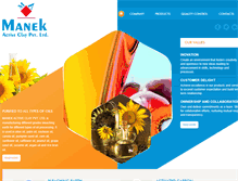 Tablet Screenshot of manekactiveclay.com